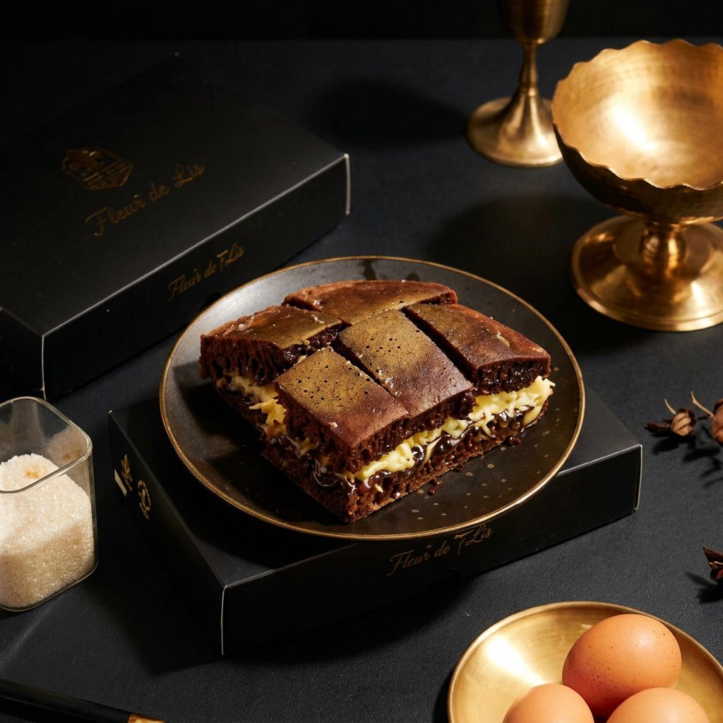 Martabak Ningrat premium dengan lelehan cokelat dan keju